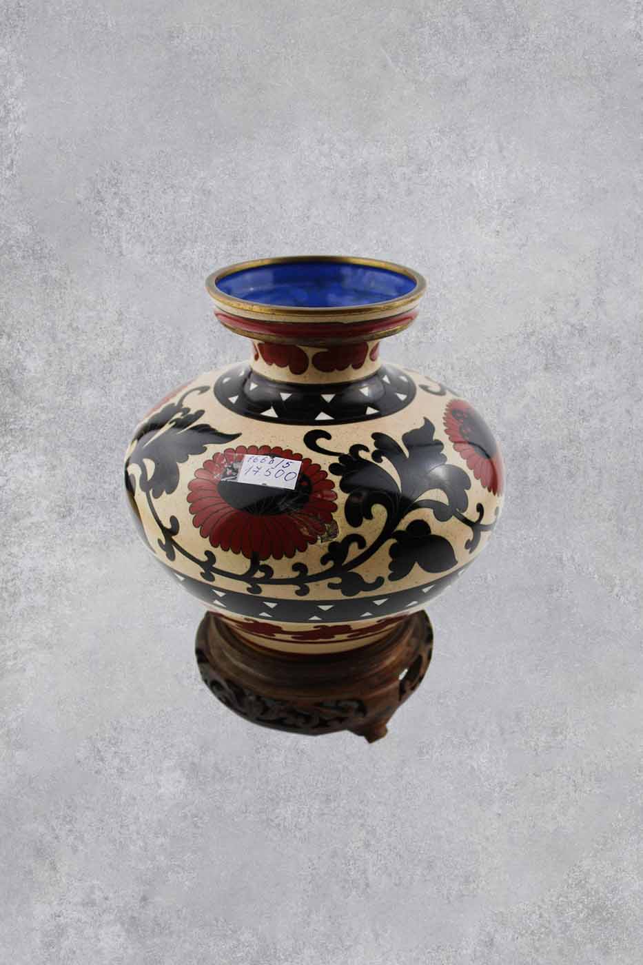 Ваза " Клуазонн" на подставке - Интернет-магазин