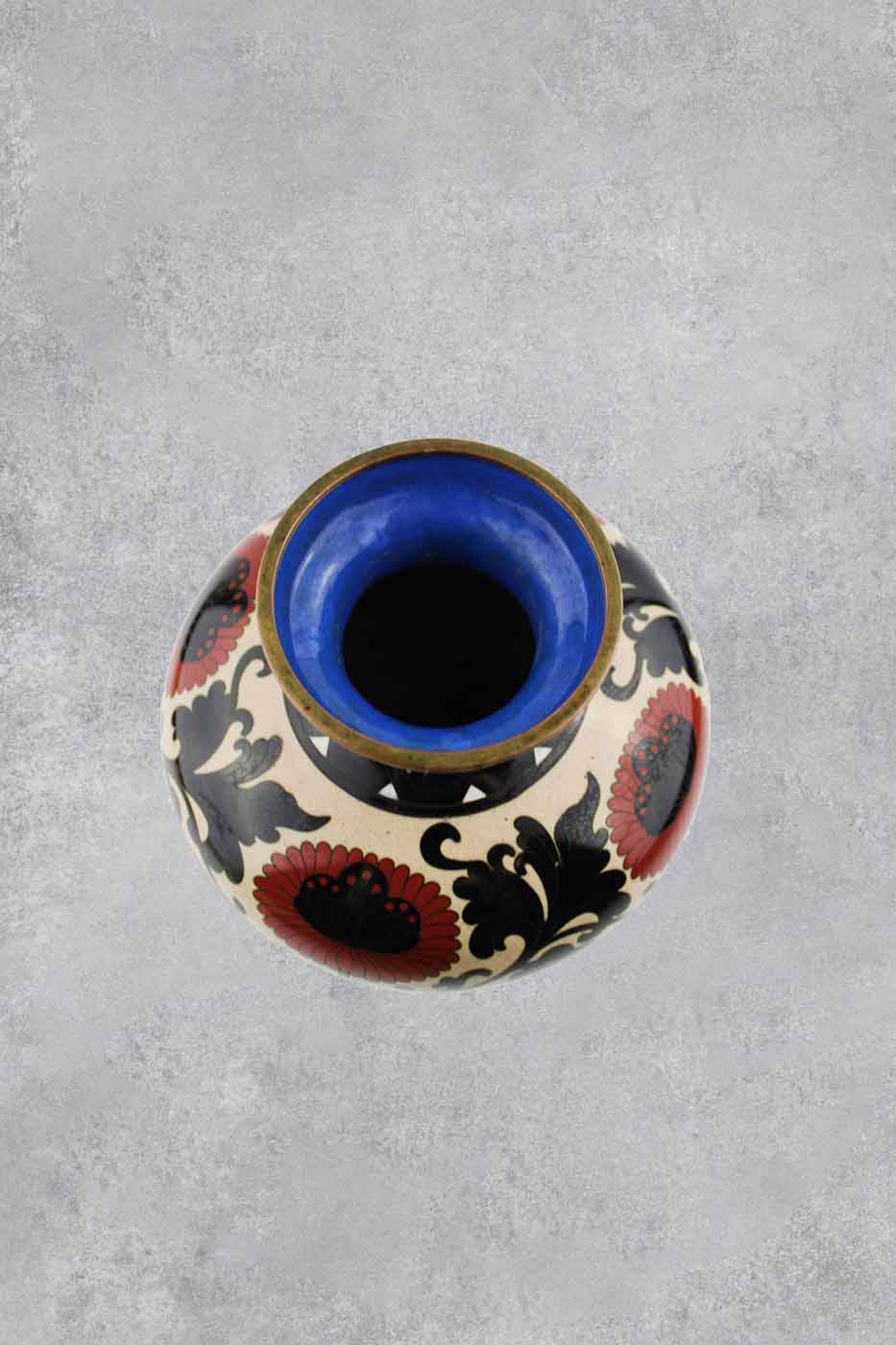 Ваза " Клуазонн" на подставке - Интернет-магазин