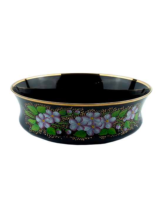 Ваза большая (чернильное стекло)