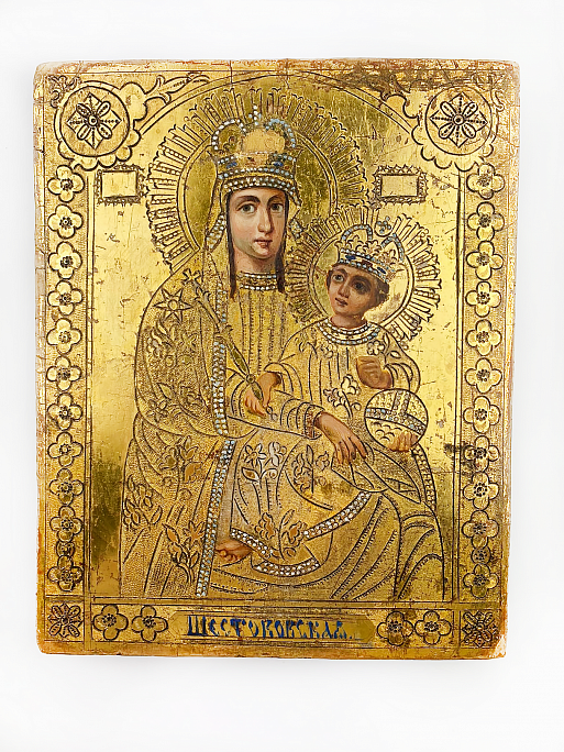  Шестаковская икона  Божьей матери