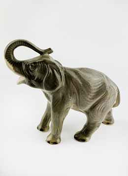 Статуэтка "Слон" серый