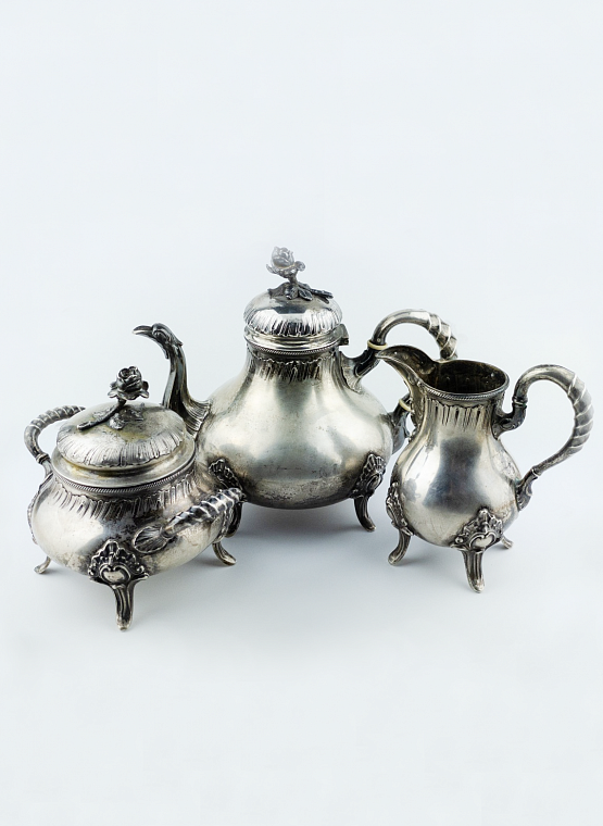 Набор чайный, Европа: 3 предмета