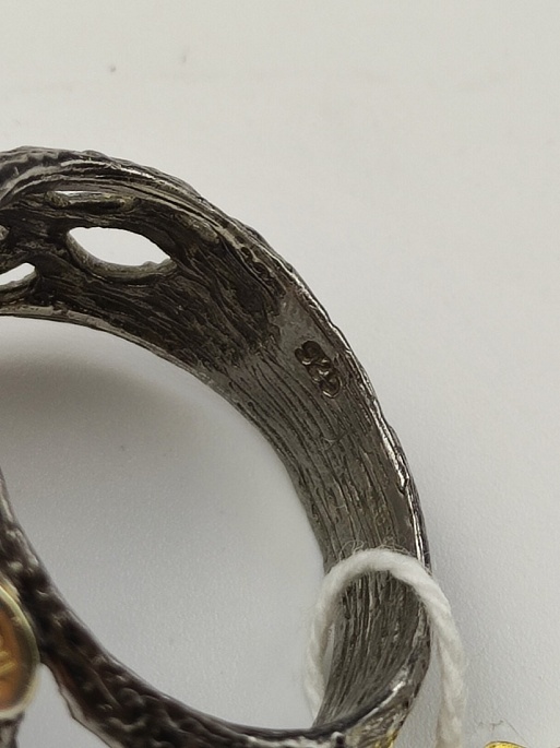 Серебряное кольцо фигурное Trento